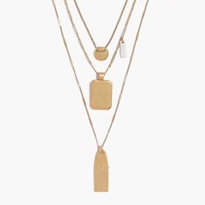 Madewell Treasure Pendant Necklace Set